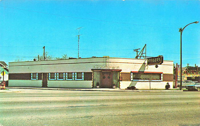 Kragers - Old Postcard Photo (newer photo)